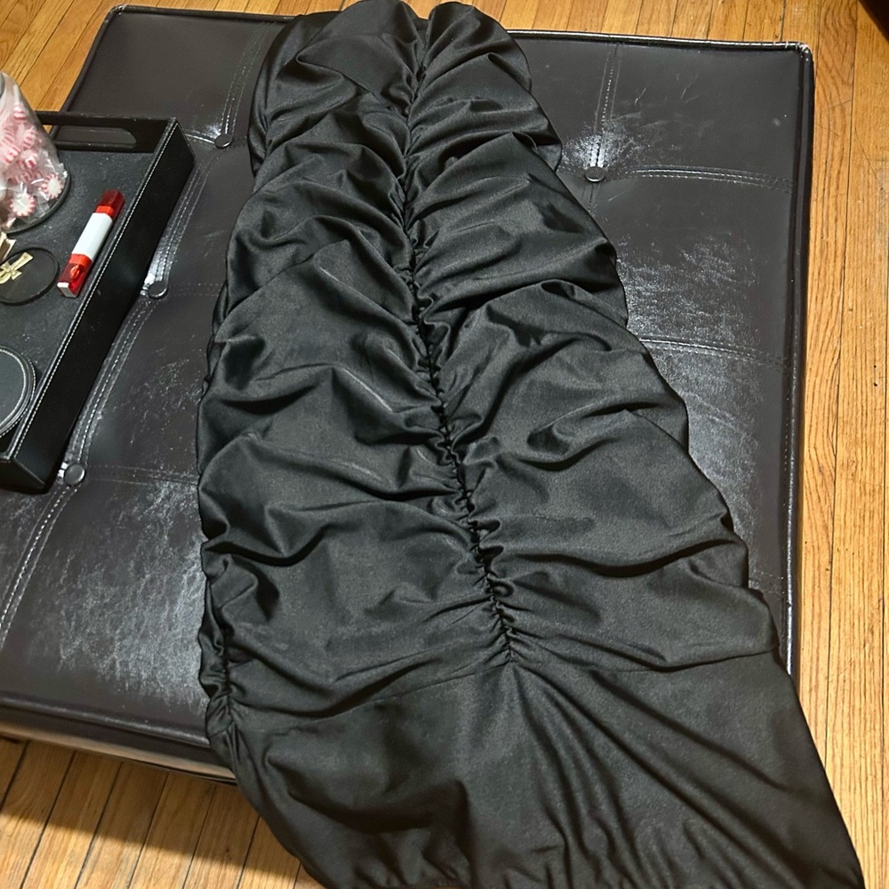 Fashion Nova Black Strapless Dress